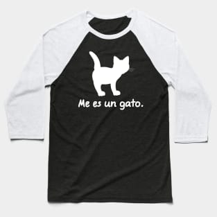 I'm A Cat (Lingua Franca Nova) Baseball T-Shirt